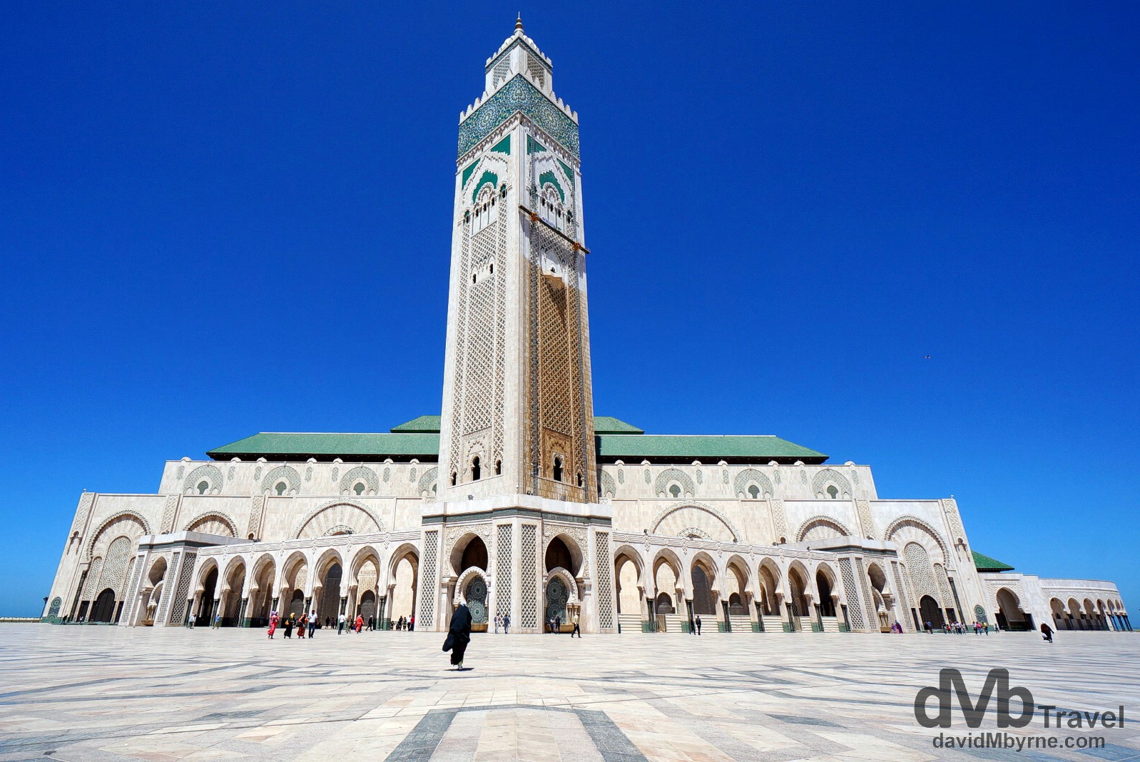 Hassan II Mosque, Casablanca, Morocco. April 28th, 2014.
