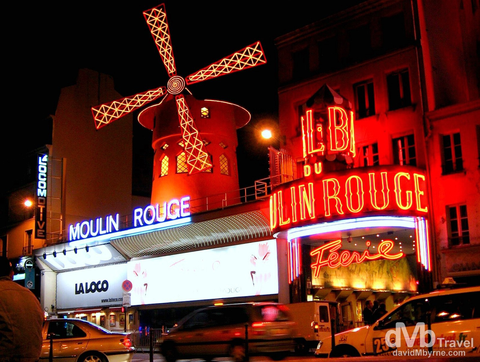 Moulin Rouge, Pigalle, Paris, France. August 21st, 2007.