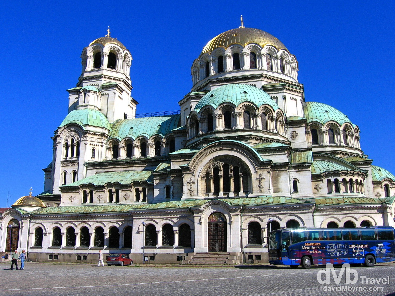 The Alexander Nevsky Cathedral in Sofia, Bulgaria. September 16th, 2007.