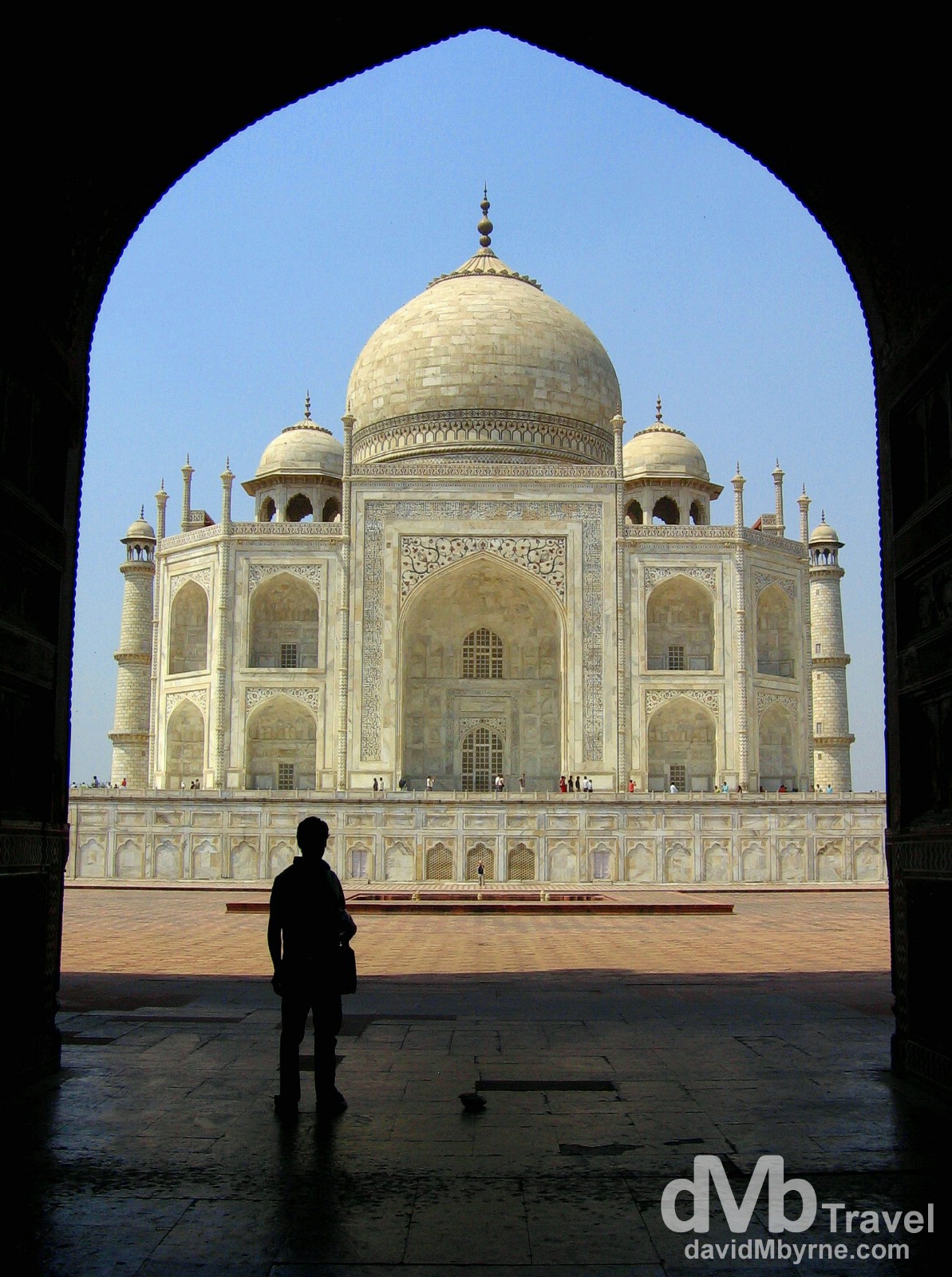 The Taj Mahal, Agra, Uttar Pradesh, India. March 25, 2008.