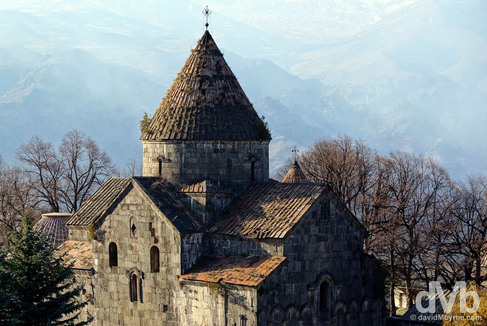 The UNESCO-listed Sanahin Monastery in Lori Marz, Armenia. March 26, 2015.