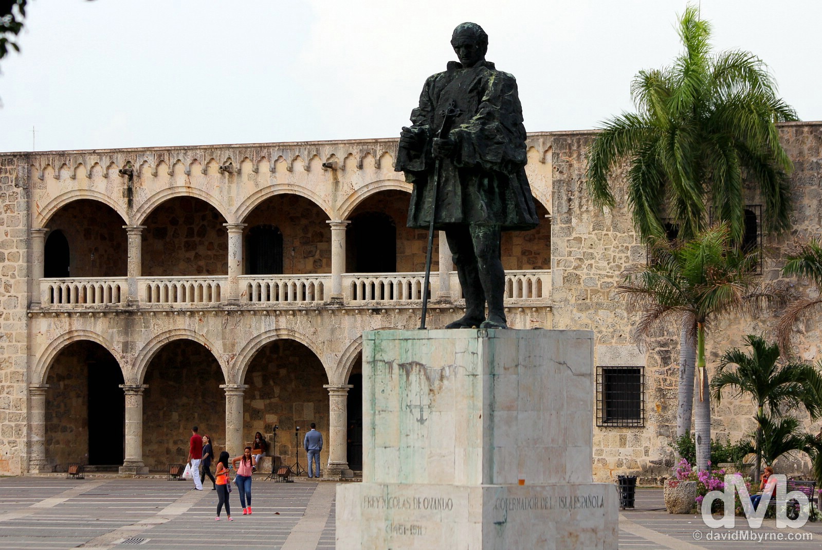 Plaza Espana, Santo Domingo, Dominican Republic.May 24, 2015.