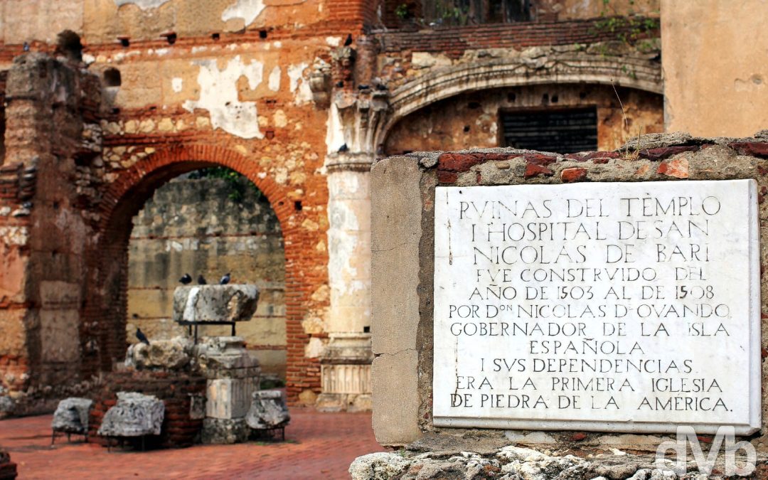 Ruinas del Hospital San Nicolas de Bari Santo Domingo Dominican ...