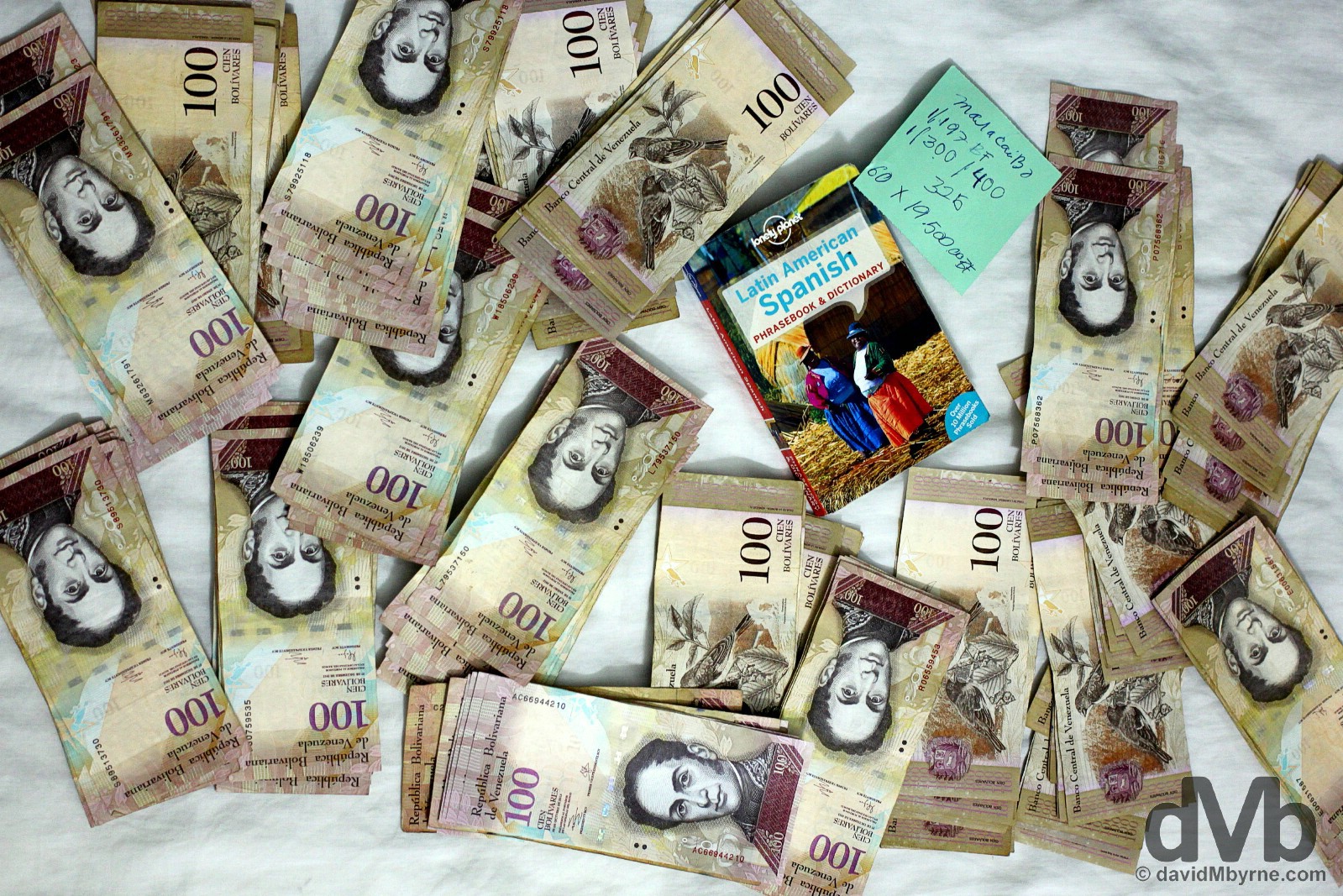19,500 Venezuelan bolivars. Maracaibo, Venezuela. June 22, 2015.