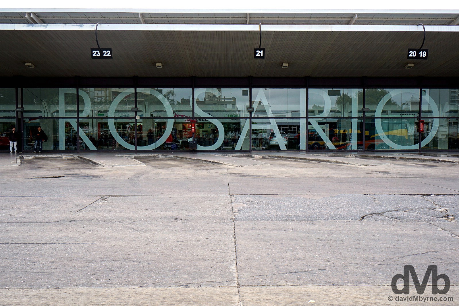 Terminal de Omnibus, Rosario, Argentina. September 21, 2015. 