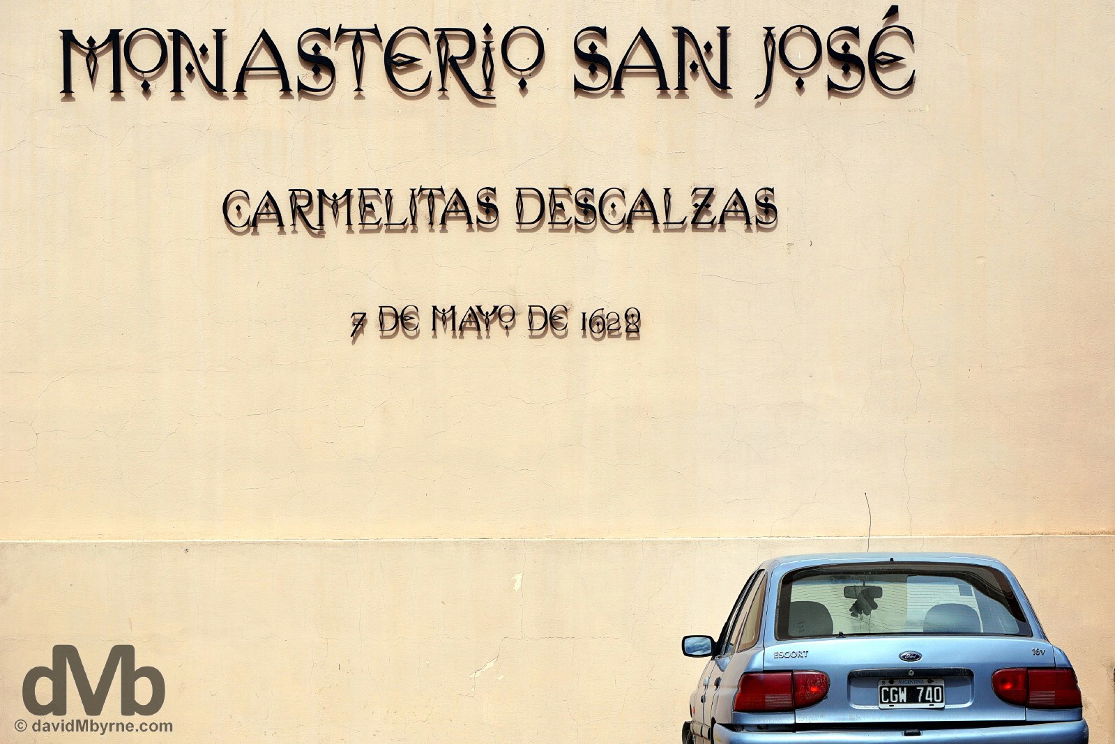 The 1628 Monastero San Jose, a working Carmelite monastery in Cordoba, Argentina. September 24, 2015.