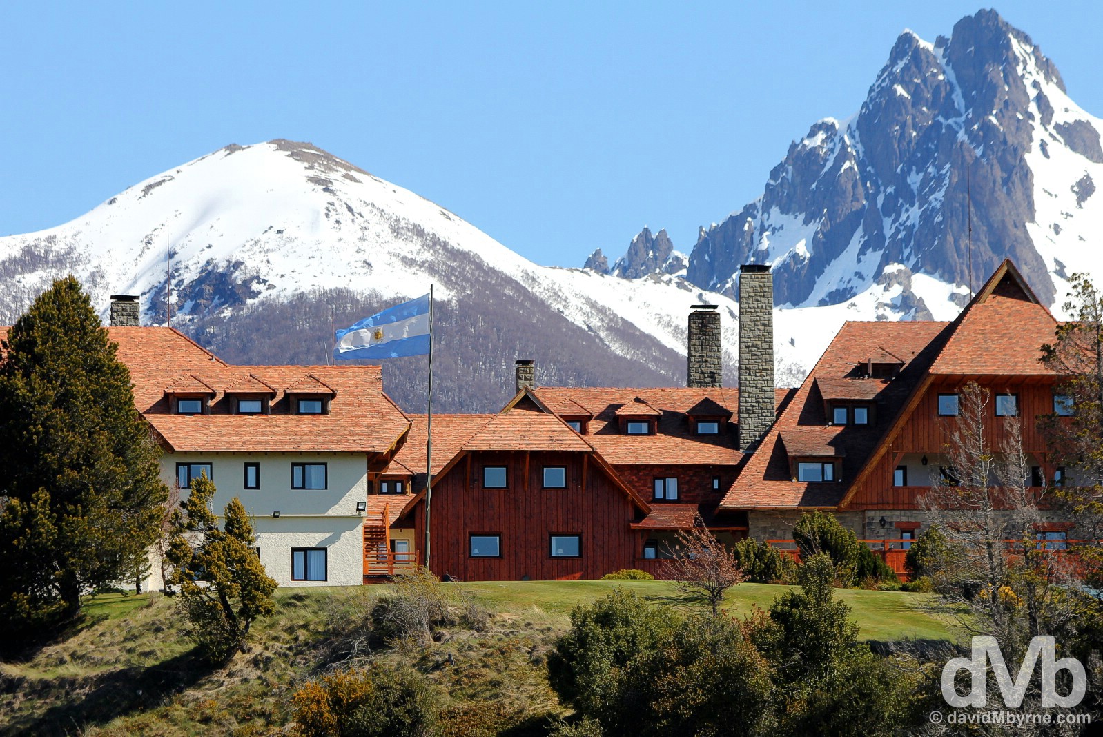 The Llao Llao Hotel in Patagonia, Argentina. October 18, 2015.