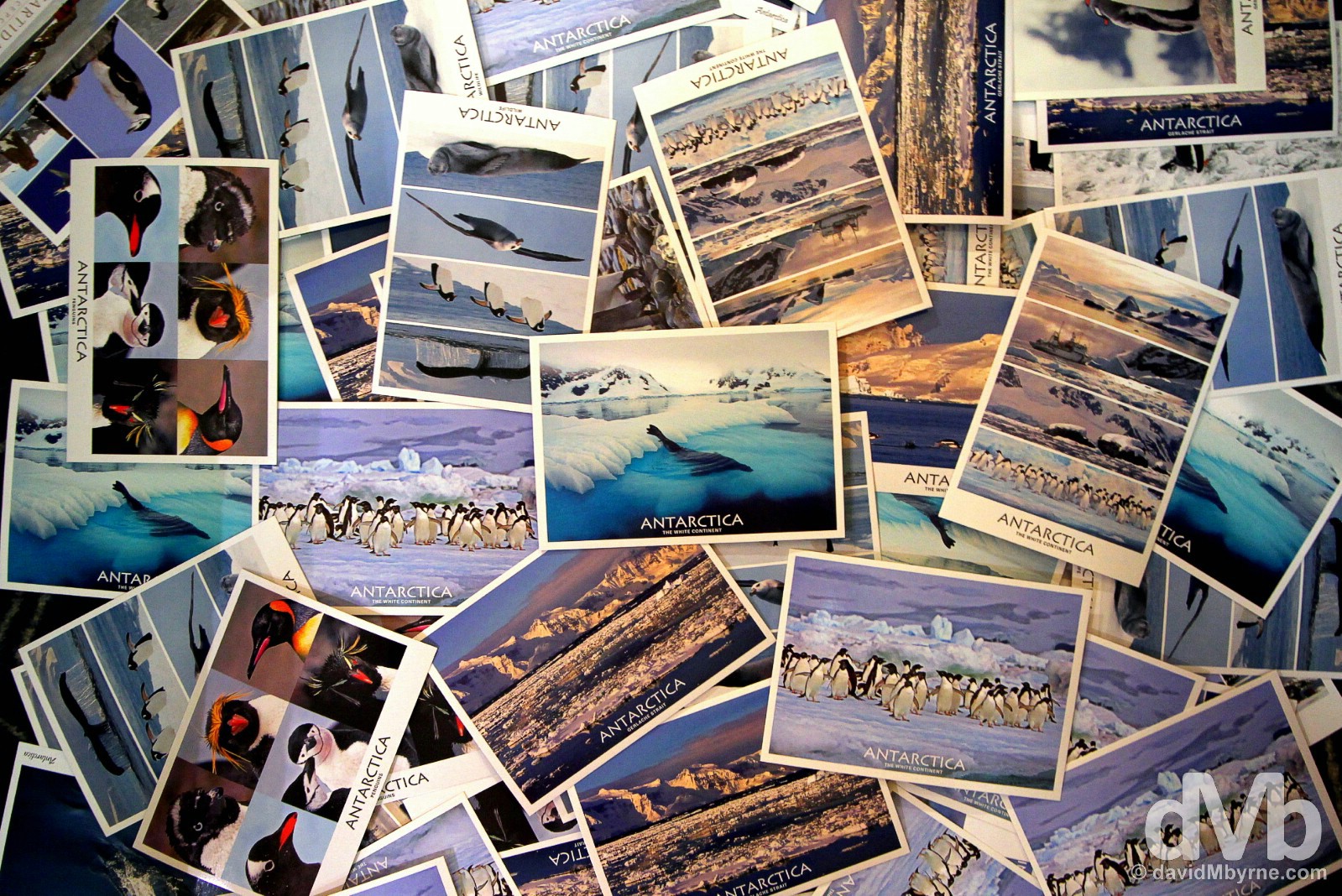 #PostcardFromAntarctica pile.