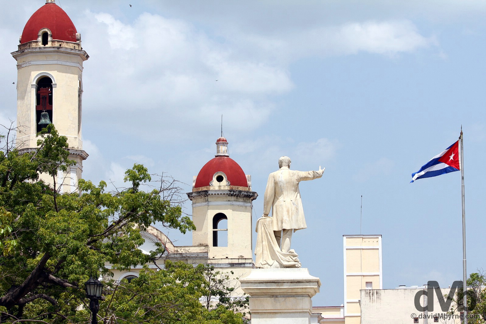 Parque Jose Marti, Cienfuegos, Cuba. May 8, 2015.