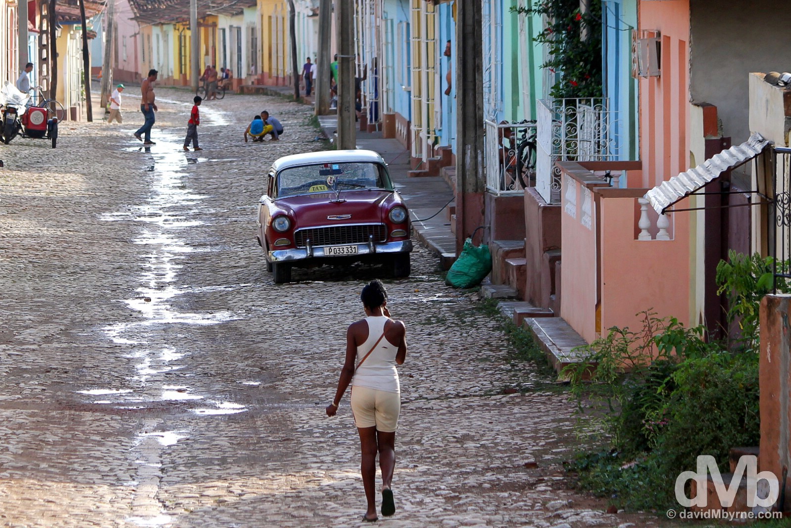On the cobbled streets of Trinidad, Cuba. May 5, 2015.