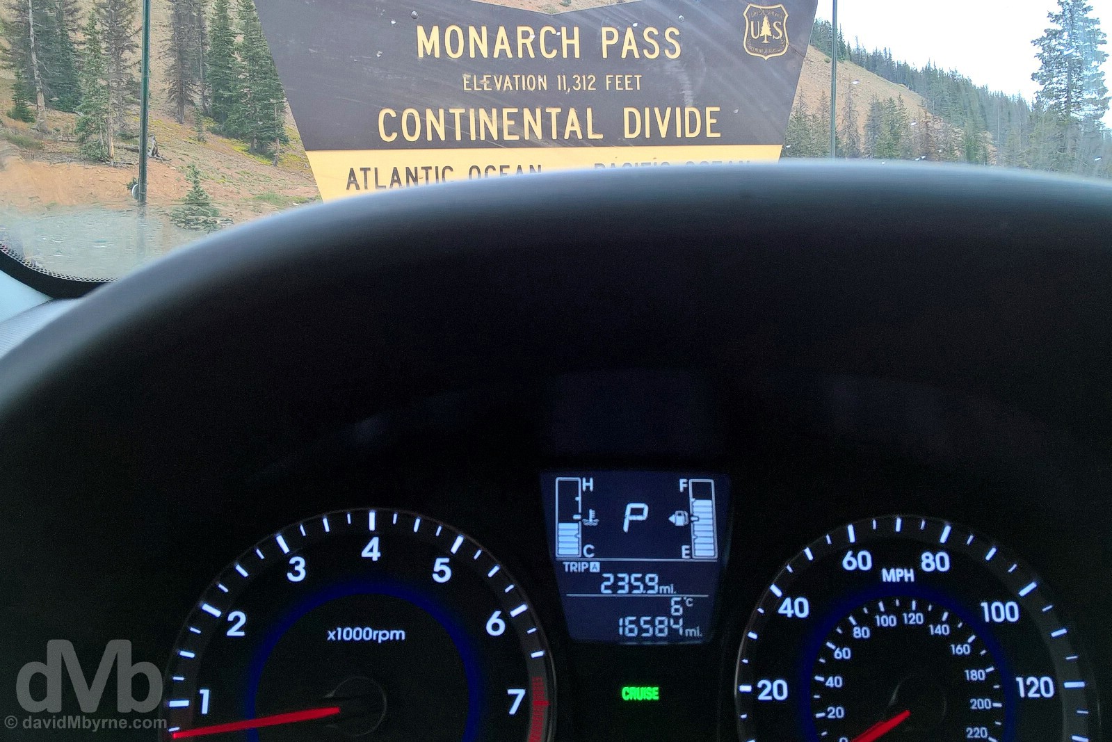 Monarch Pass, south-central Colorado, USA. September 12, 2016.
