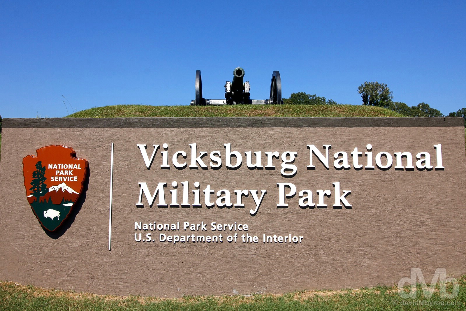 Vicksburg National Military Park, Vicksburg, Mississippi, USA. September 20, 2016.