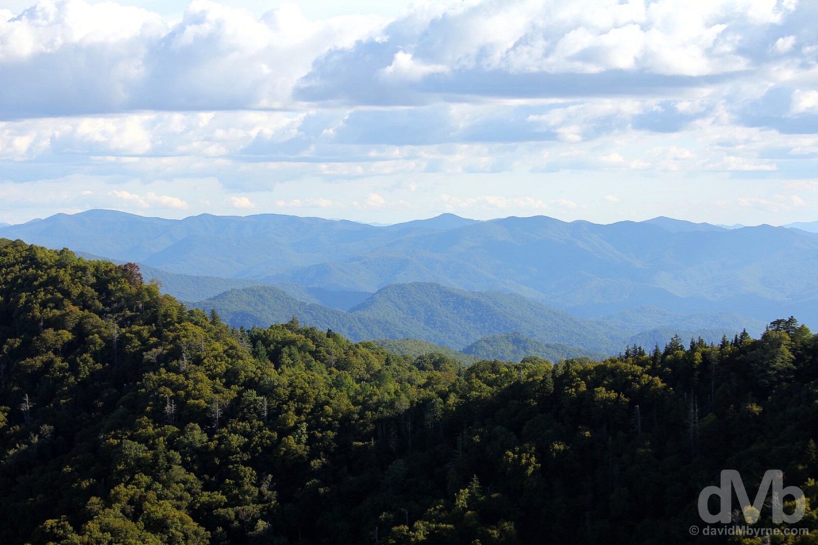 Great Smoky Mountains National Park, North Carolina, USA. September 22, 2016.