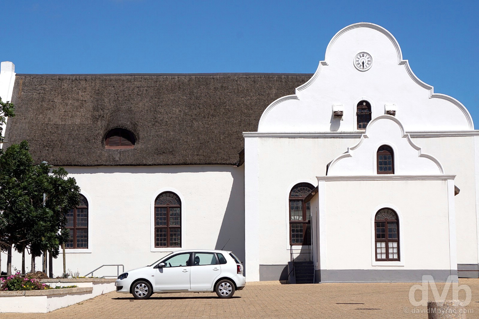 The church in Elim, Overberg, Western Cape, South Africa. February 21, 2017.