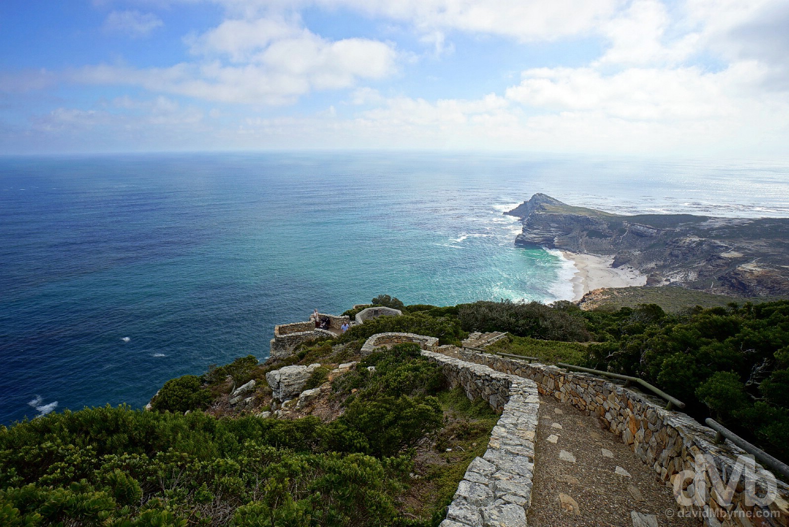 Scenery at Cape Point, Cape Peninsula, Western Cape, South Africa. February 17, 2017.
