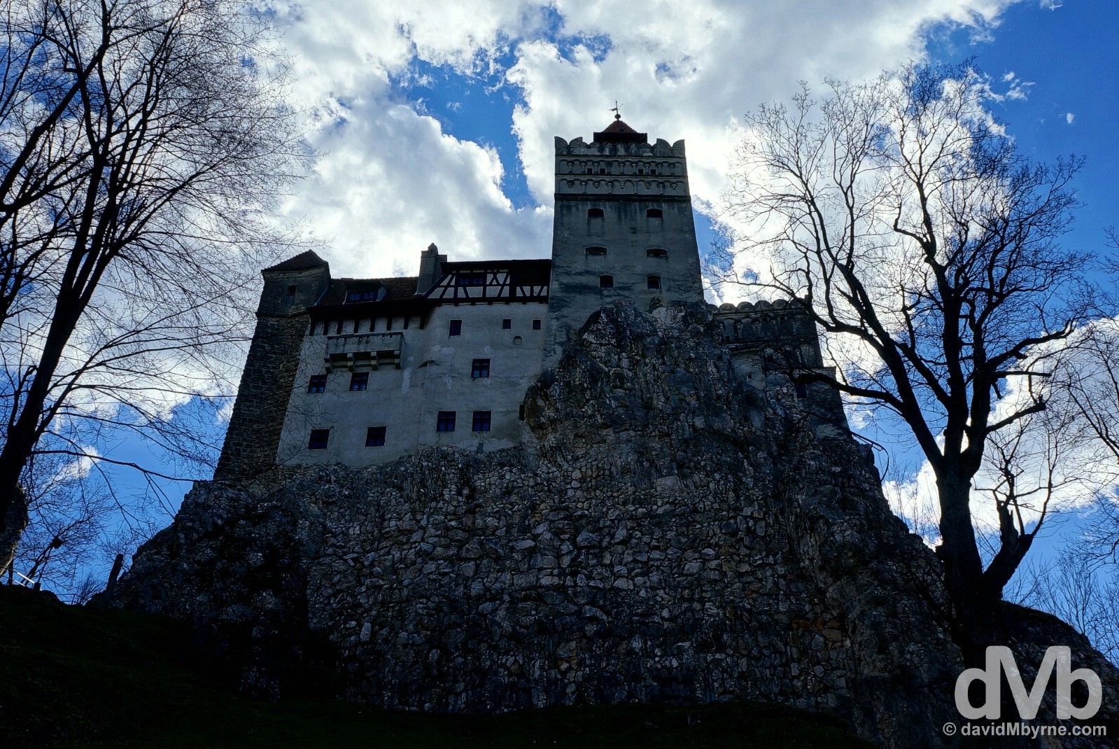 Bran Castle, Bran, Transylvania, Romania. April 2, 2015.