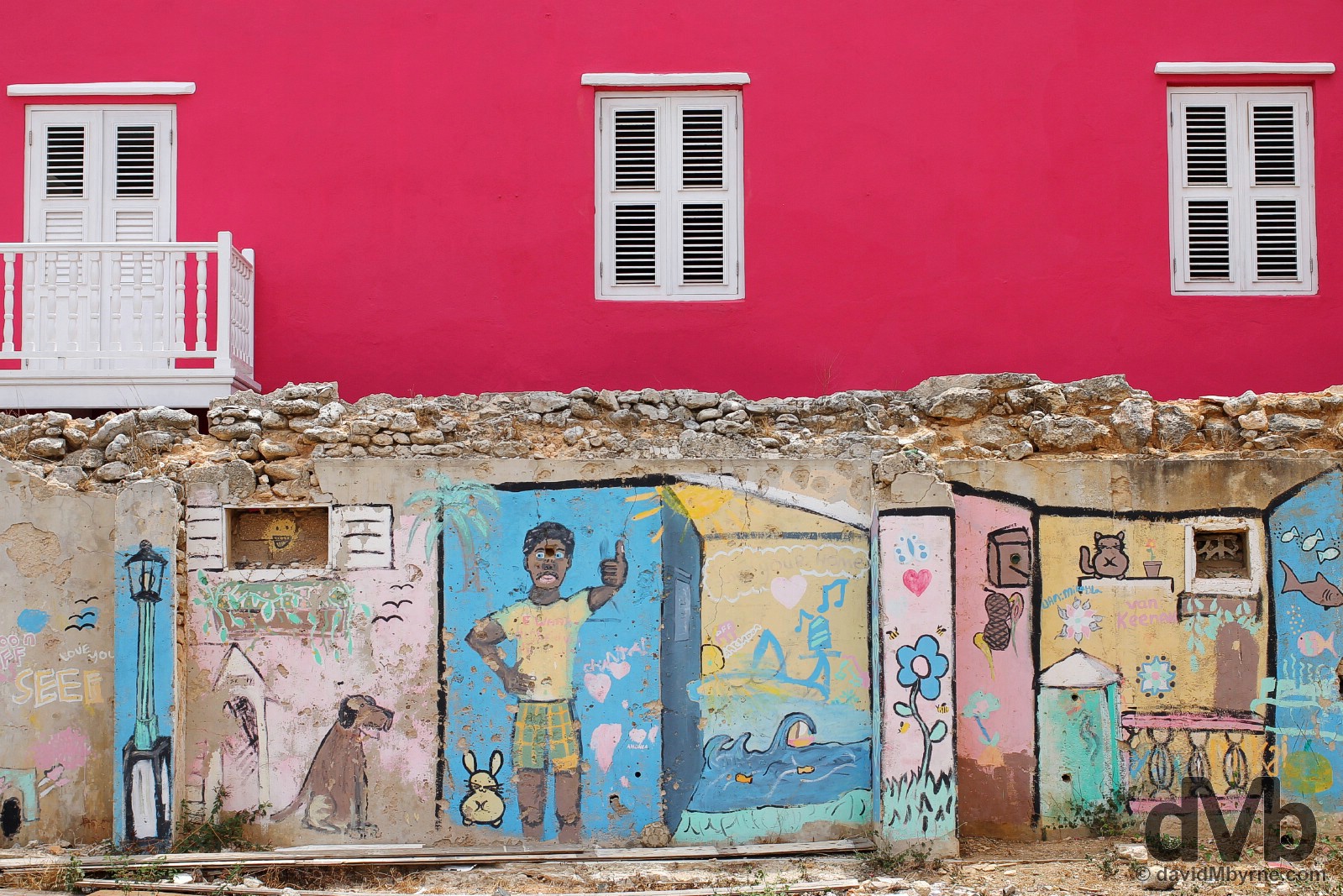 Otrobanda, Willemstad, Curacao, Lesser Antilles. June 19, 2015.