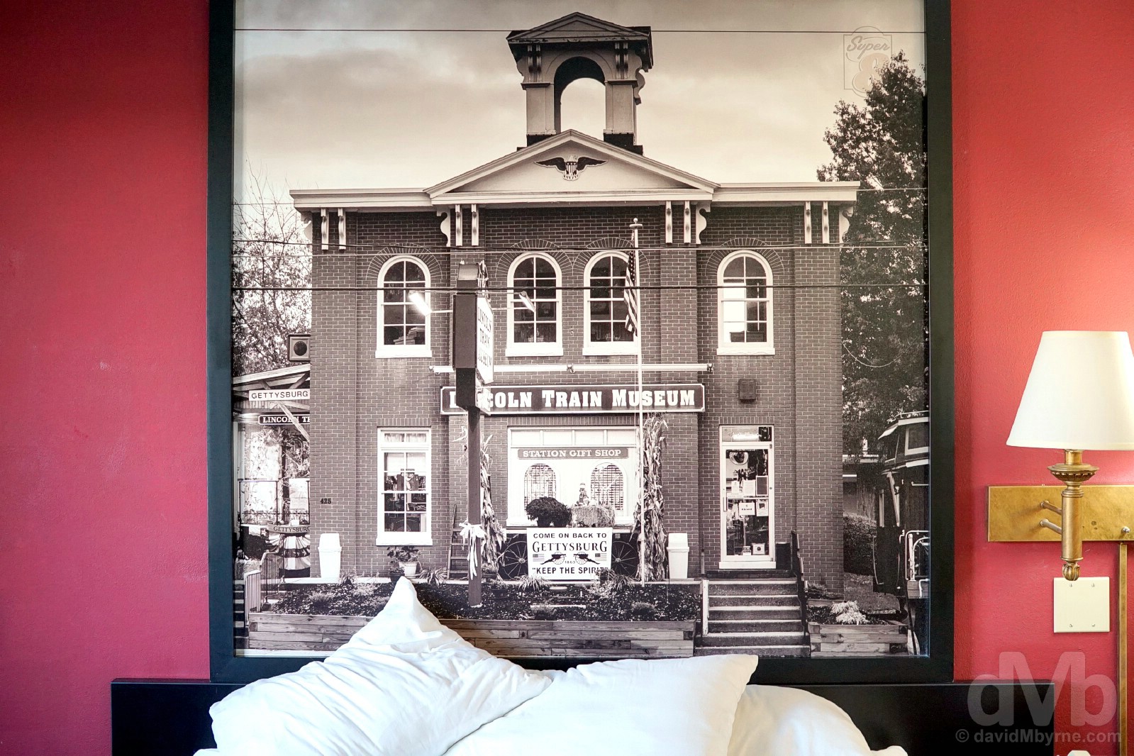 Motel 8, Gettysburg, Pennsylvania, USA. September 29, 2017.