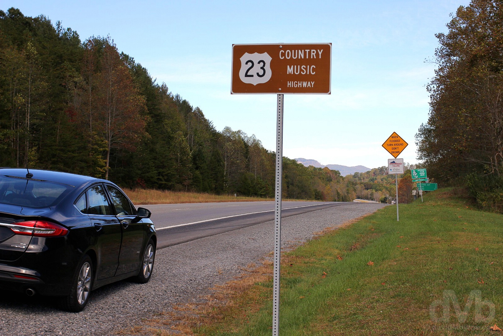The Country Music Highway, US 23, Virginia. October 18, 2017.