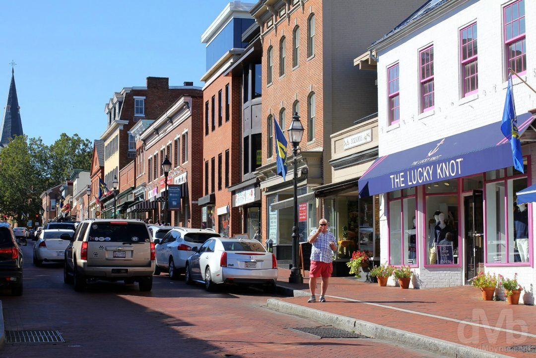 Main Street Annapolis Maryland Worldwide Destination Photography