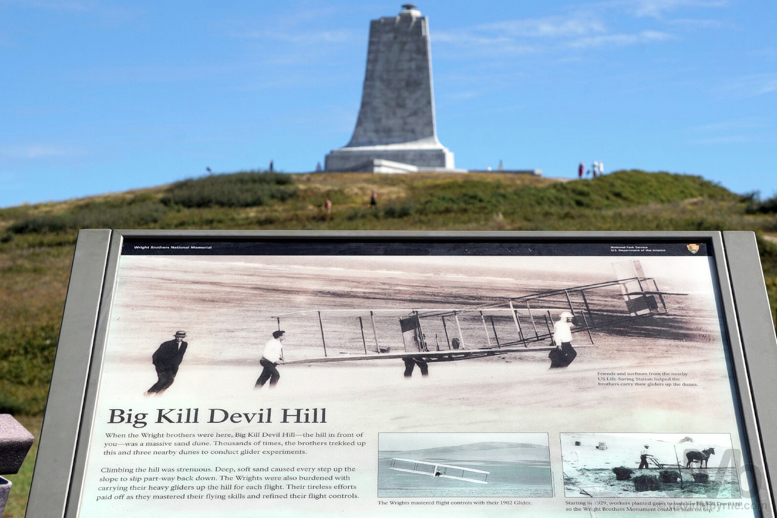 big kill devil hill wright brothers national memorial kill devil hills