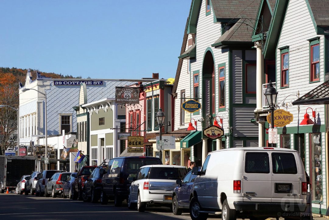 Main Street Bar Harbor Mount Desert Island Maine Worldwide