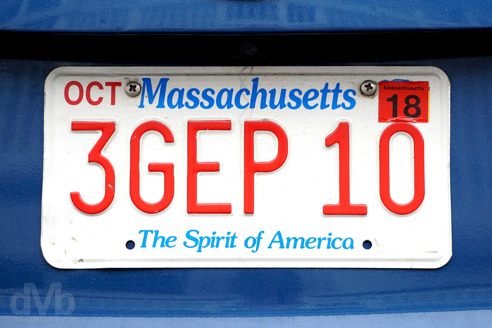 Massachusetts licence plate Worldwide Destination Photography & Insights