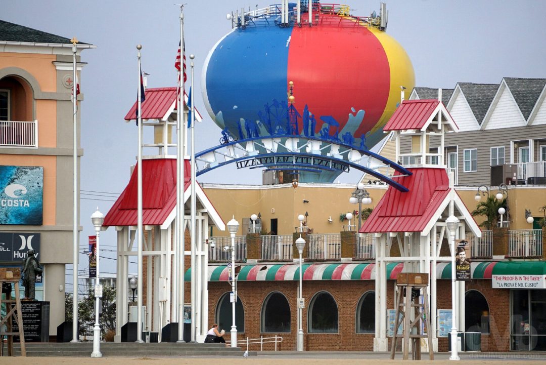 beach ball water tower ocean city maryland Worldwide Destination